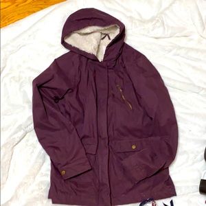Medium Purple Winter jacket, lined